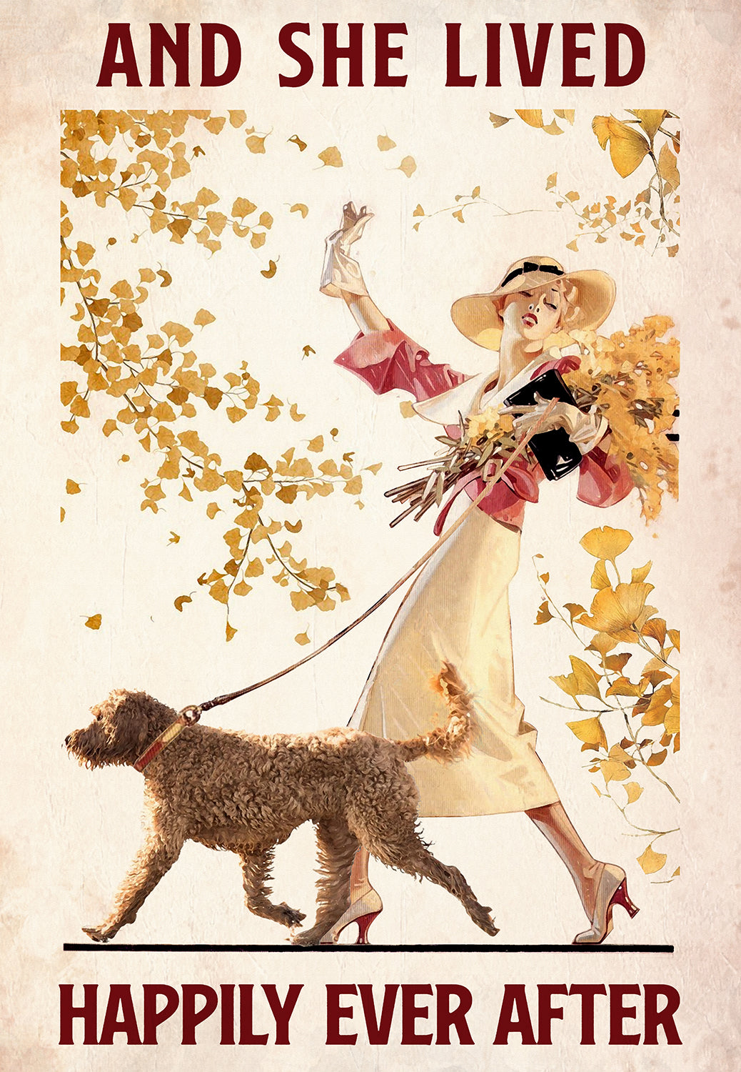 Goldendoodle - And She Lived Happily Ever After Dog Lovers-MH1108