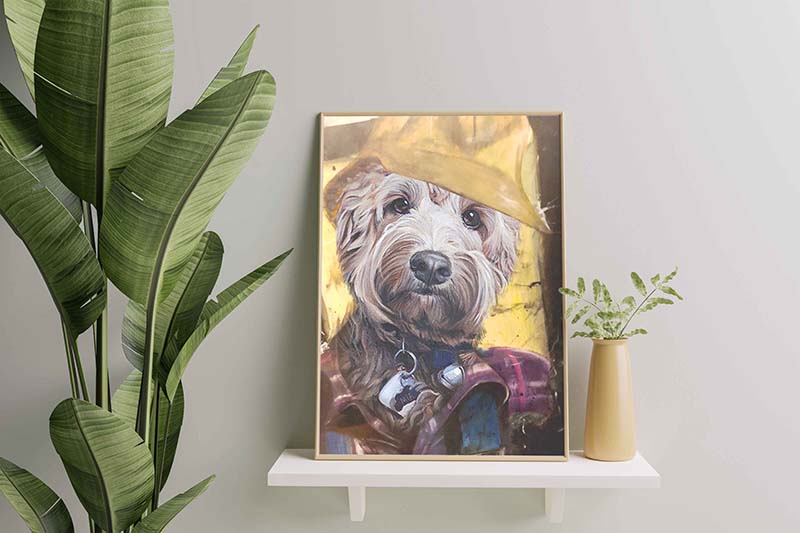 Goldendoodle Dog Plumber-TT1012