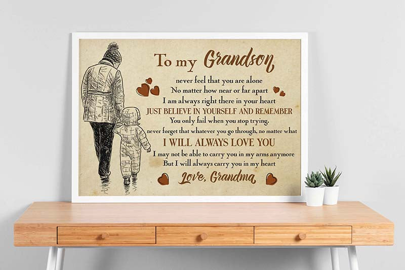 Grandma To Grandson - Never Feel That-TT2503