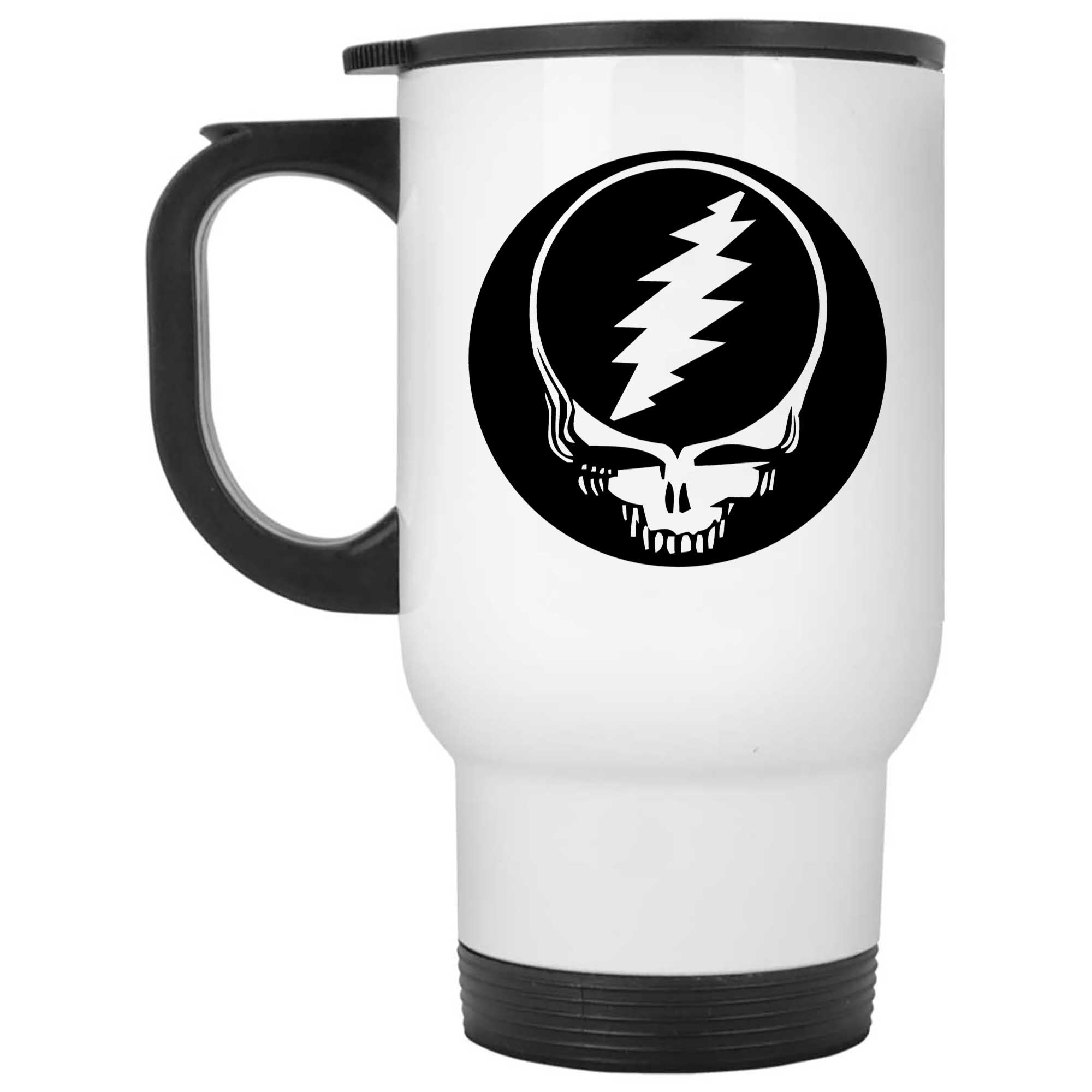 Skitongifts Funny Ceramic Novelty Coffee Mug Grateful Dead Steal Your Face U5EqN63