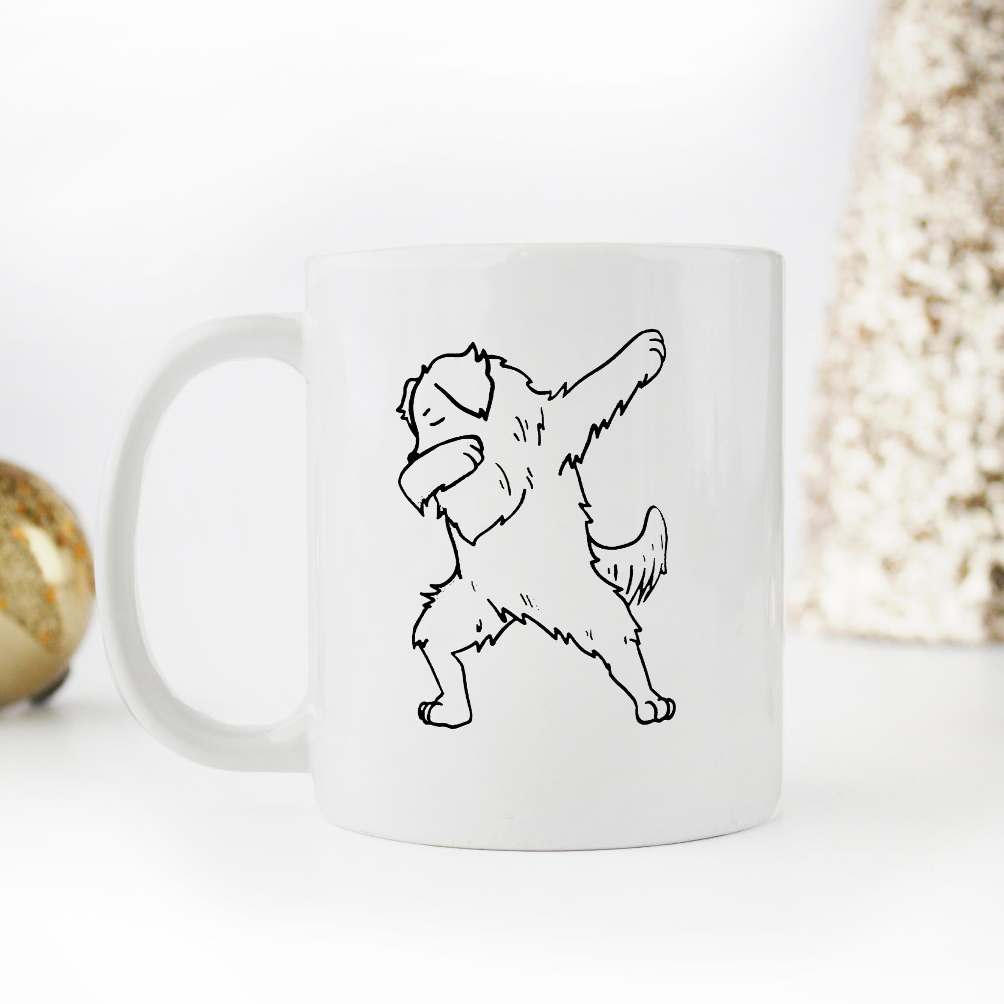 Skitongifts Funny Ceramic Novelty Coffee Mug Great Pyrenees Dabbing Ceramic Funny Dog Dab 6i4YCyw