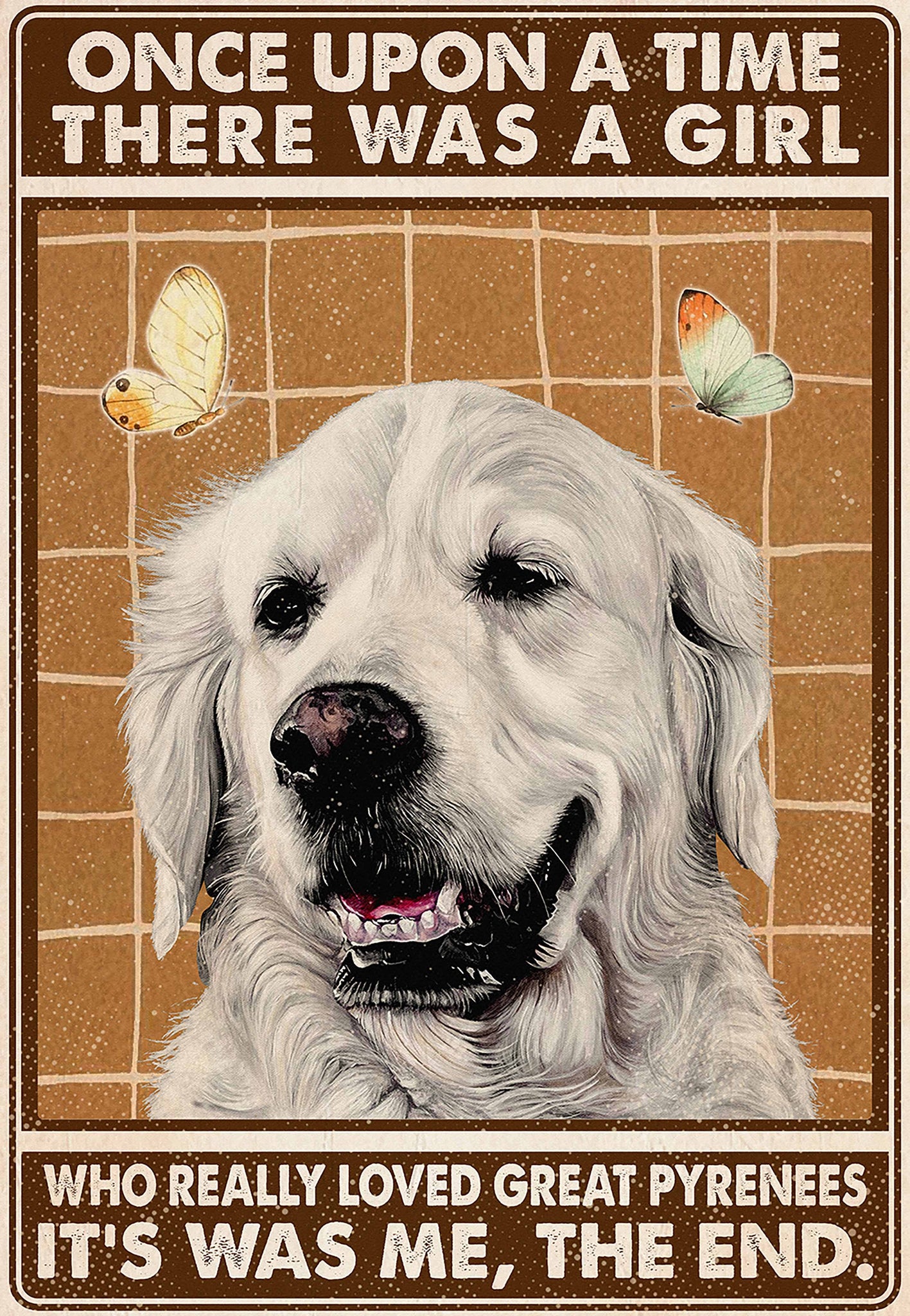 Great Pyrenees - Really Loved Beagle It Was Me The End-MH1008