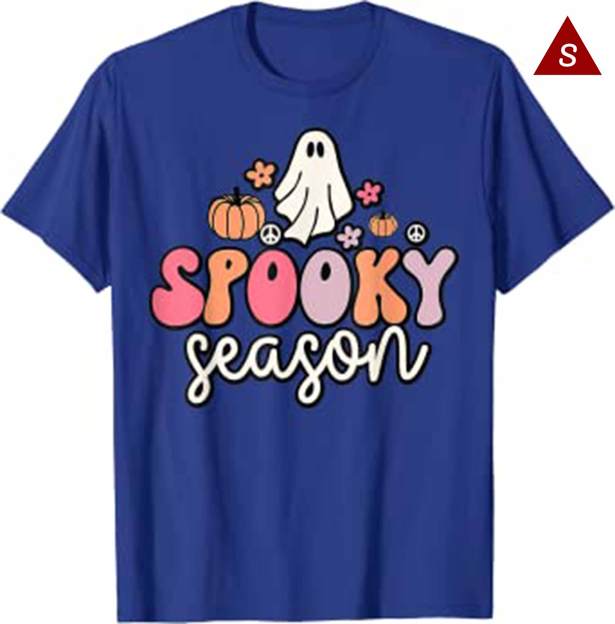 Skitongift Groovy Ghost Spooky Season T Shirt