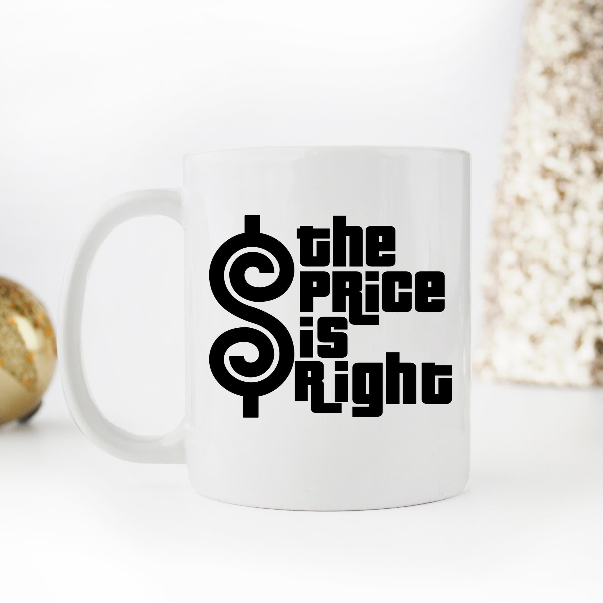 Skitongifts Funny Ceramic Novelty Coffee Mug Guessing Price The Price Is Right IYLK1hf