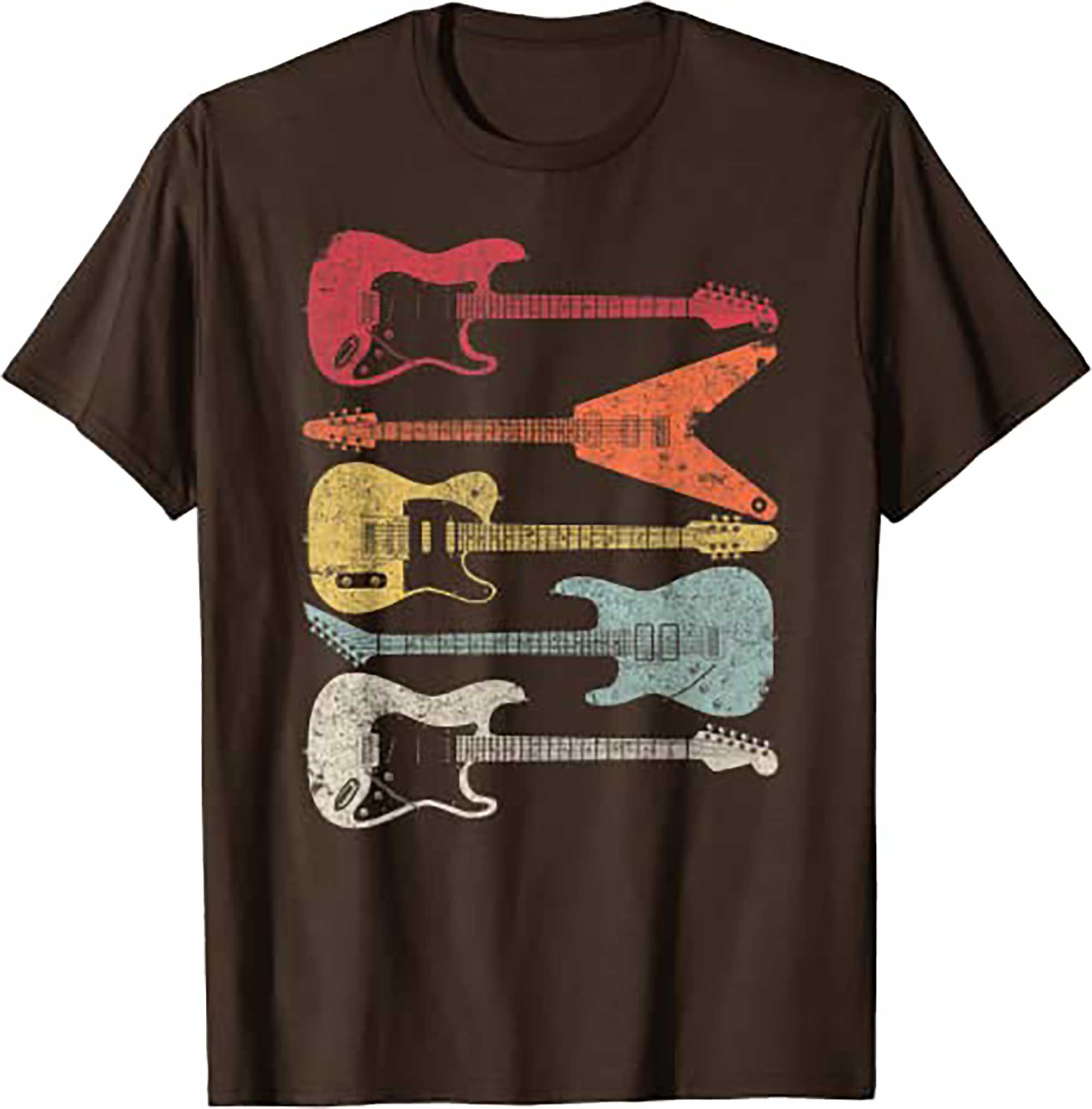 Skitongifts Guitar Shirt Retro Style, Gift For Guitarist T Shirt