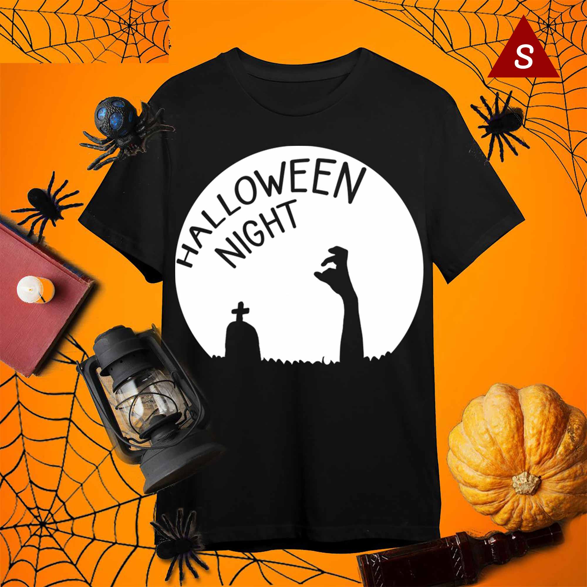 Skitongift Halloween Horror Nights Shirts The Scary Hand And Tombstone