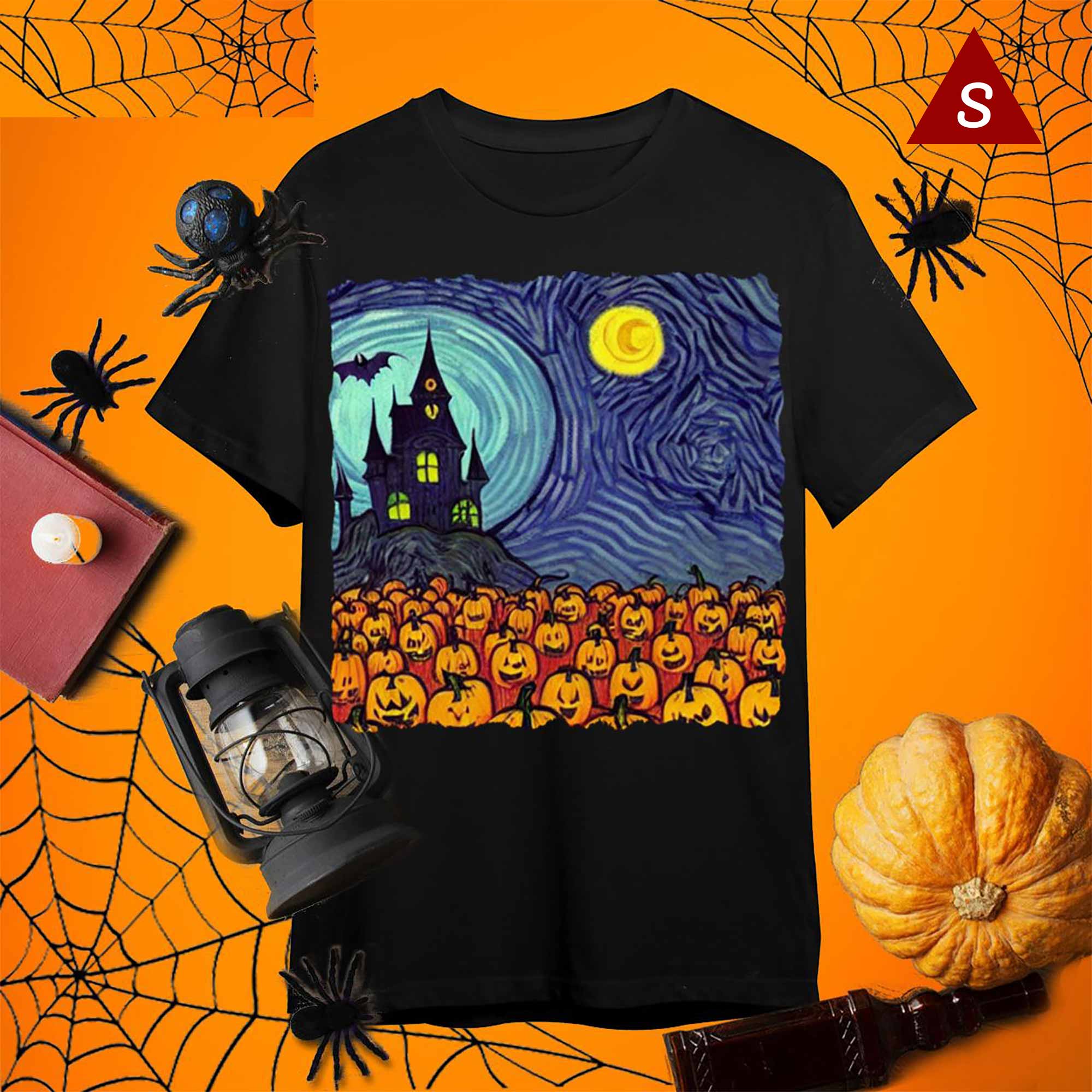 Skitongift Halloween Starry Night Halloween Horror Nights Shirts