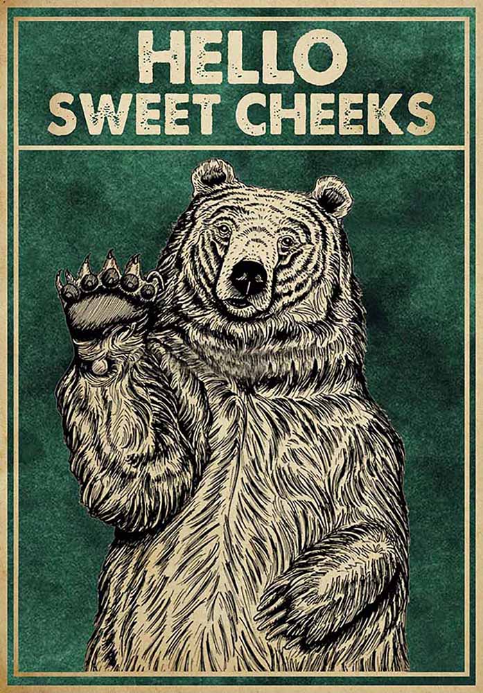 Hello Sweet Cheeks Bear-TT1908