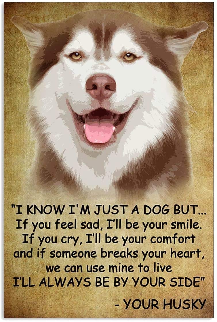 Husky Just A Dog But Always By Your Side Pet Love Quote