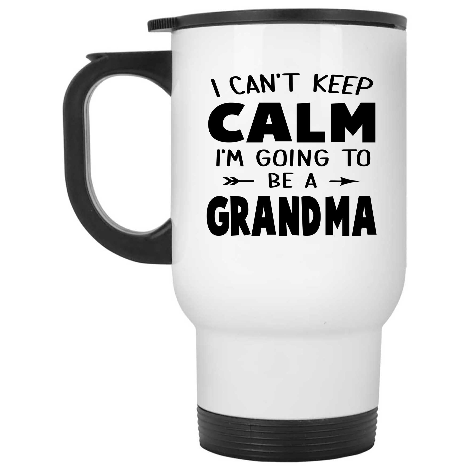 Skitongifts Funny Ceramic Novelty Coffee Mug I Cant Keep Calm I Am Going To Be A Grandma o9r7JA9