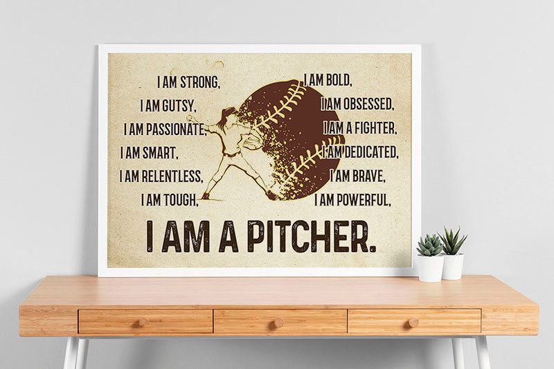 I AM A Pitcher Softball-HH2108