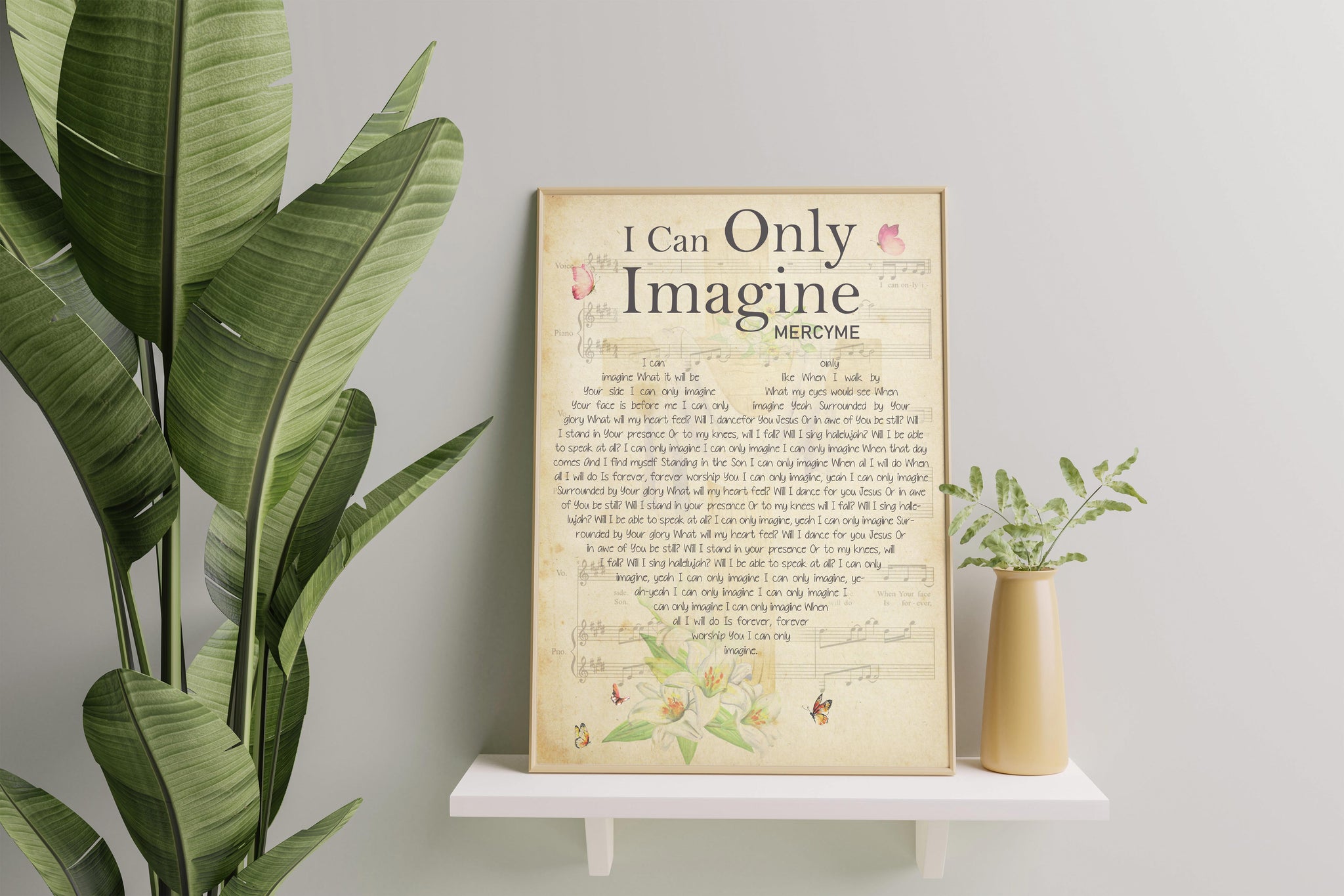 I Can Only Imagine Mercy Lyric-TT0608