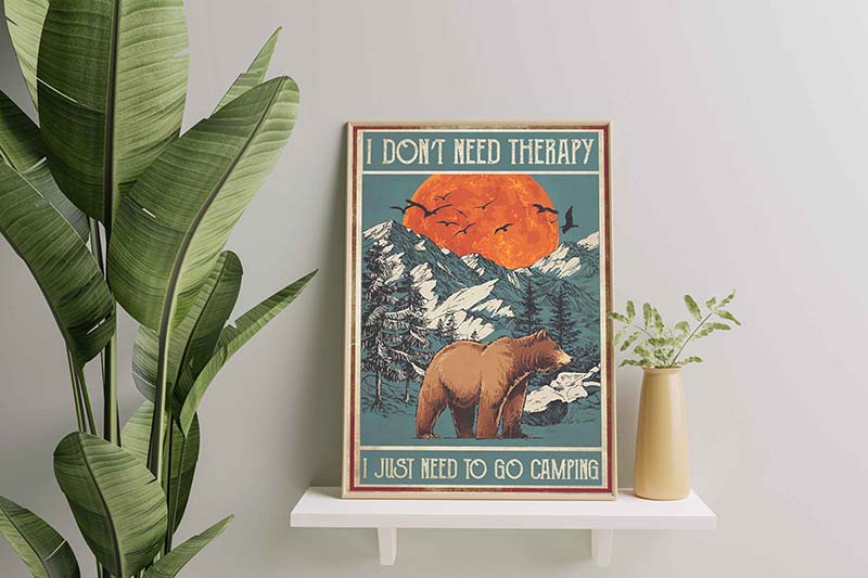 I Don't Need Therapy I Just Need To Go Camping-TT2110