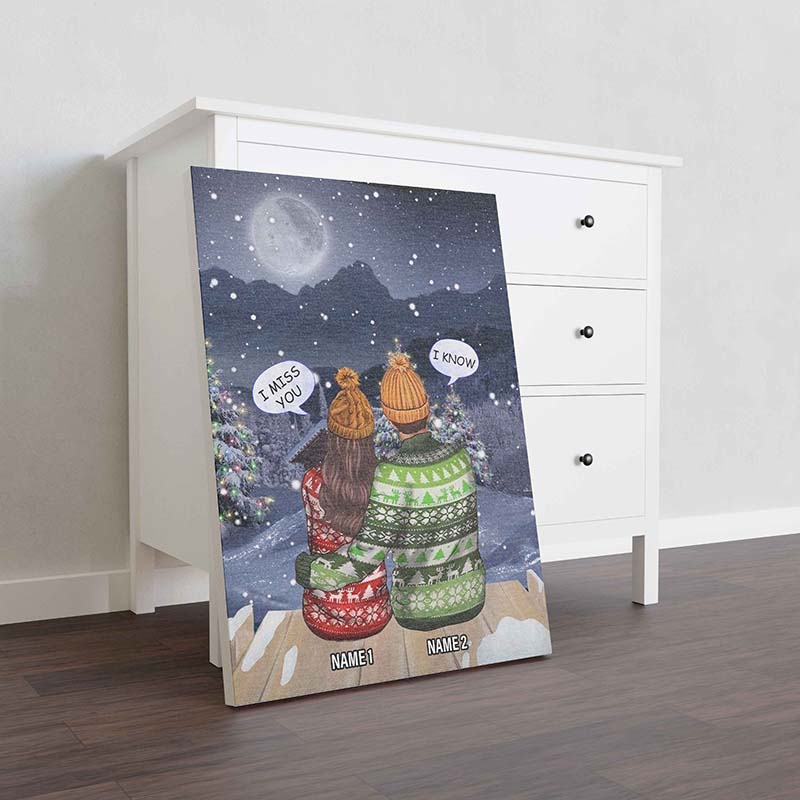 Skitongifts Wall Decoration, Home Decor, Decoration Room I Miss You, I Know Family Memorial Gift-TT2911