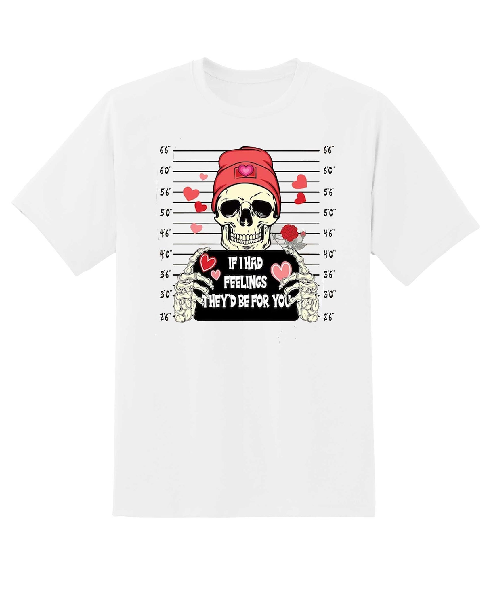 Skitongift If I Had Feelings Theyd Be For You Valentines Day Skeleton Pullover Skeleton Shirt Gift For Husband Arrested Skeleton Shirt