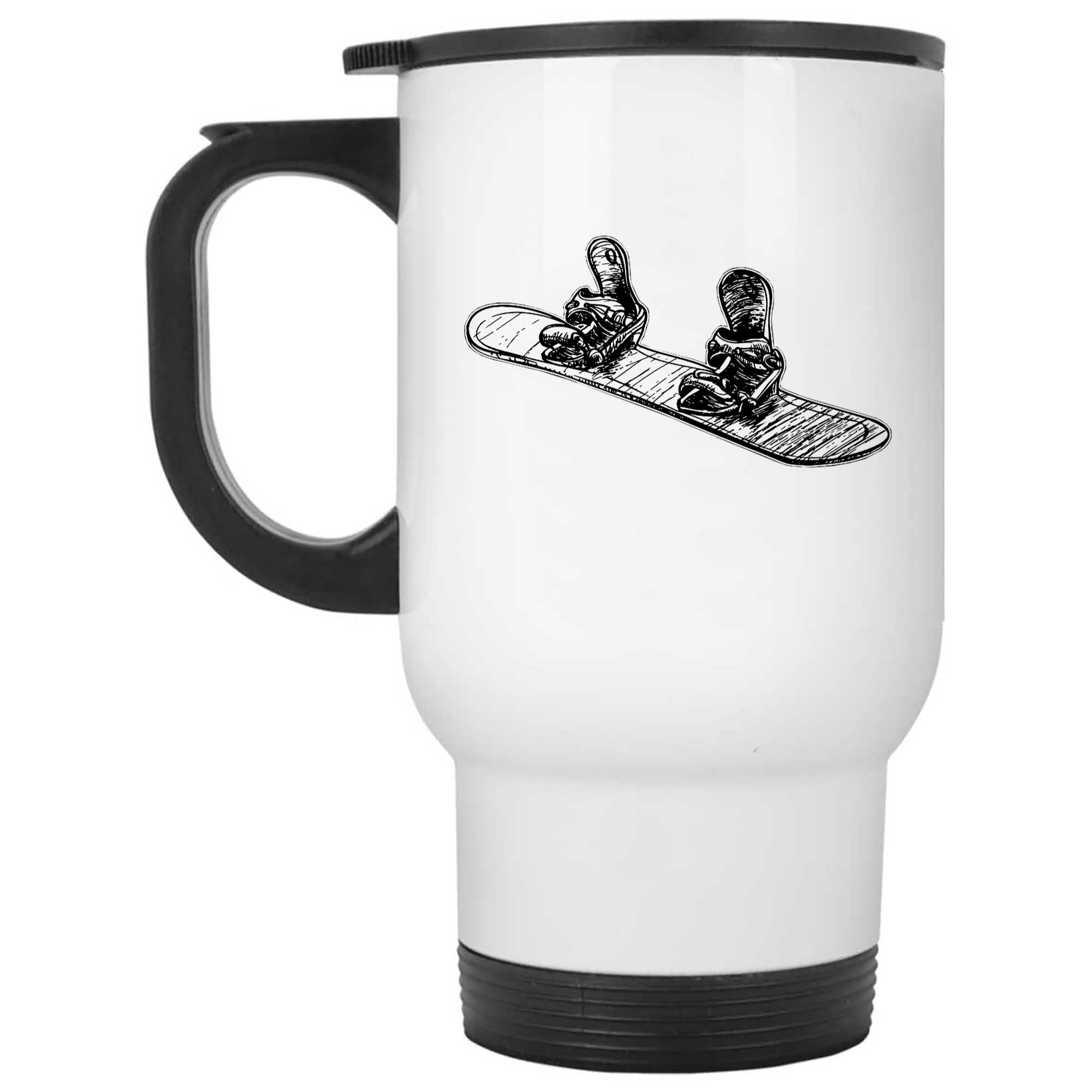 Skitongifts Funny Ceramic Novelty Coffee Mug In Snowboard Great For Any Snowboarding Fan zrBI9tY