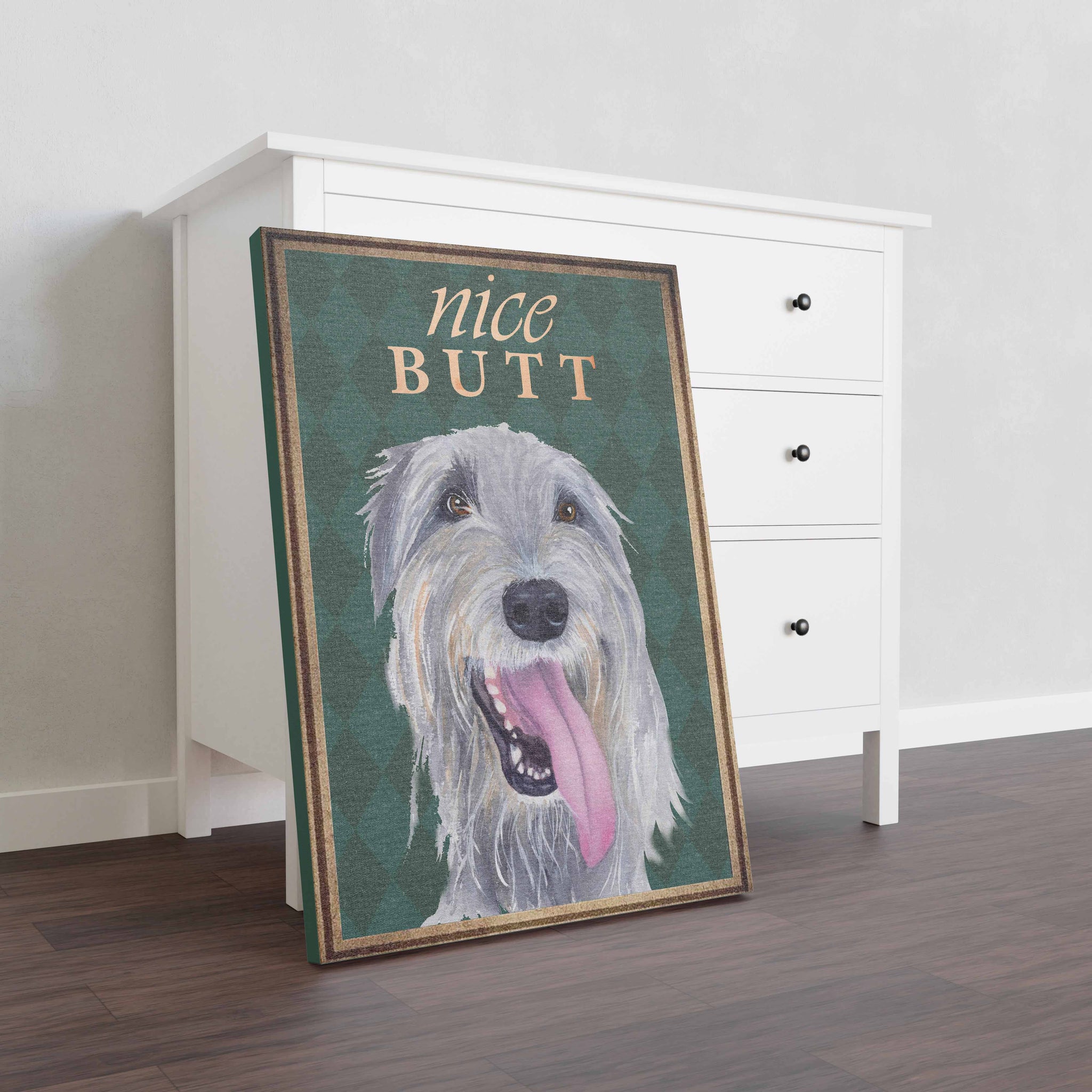 Irish Wolfhound Nice Butt Vintage-TT0708