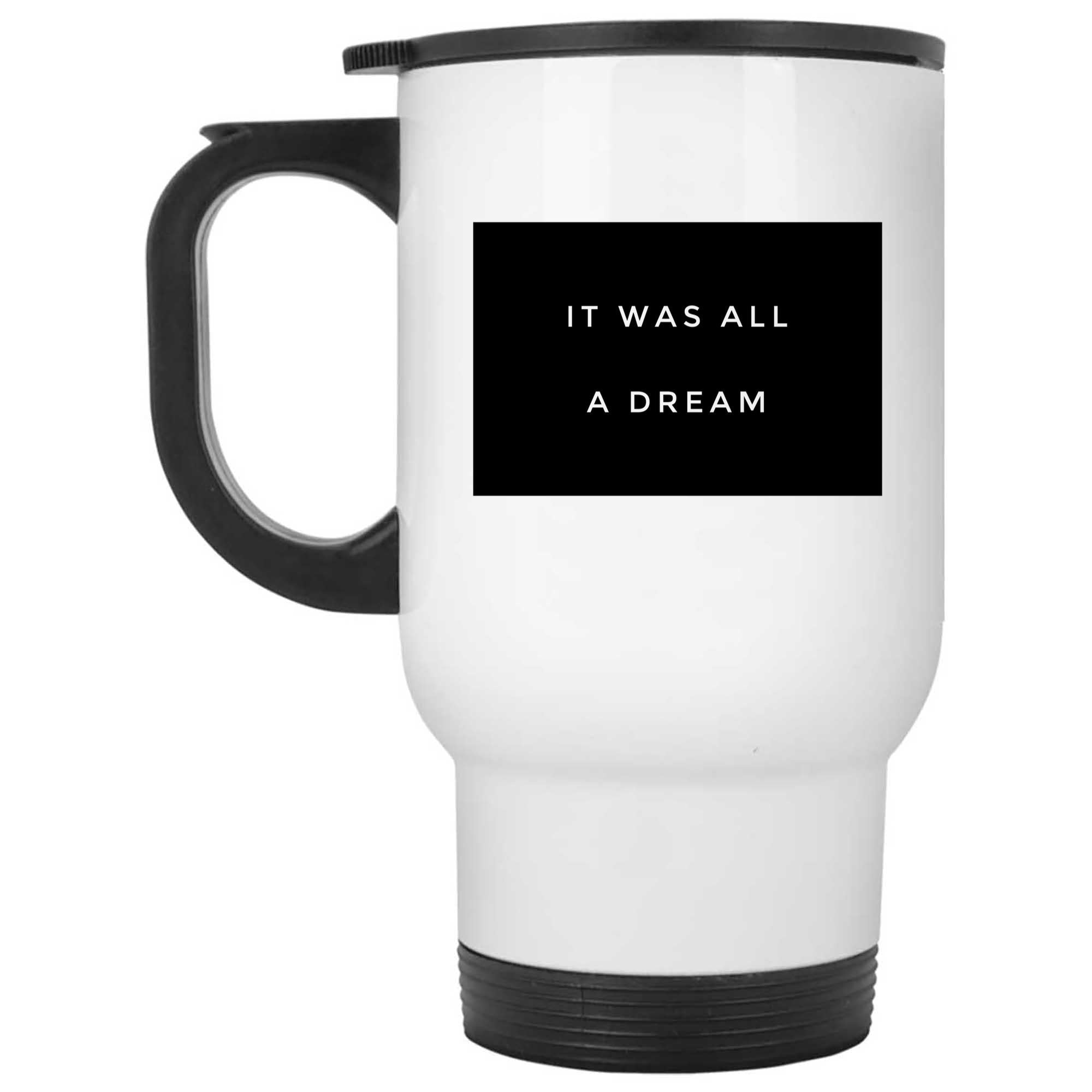 Skitongifts Funny Ceramic Novelty Coffee Mug It Was All A Dream Big Hip Hop oMCGc8o