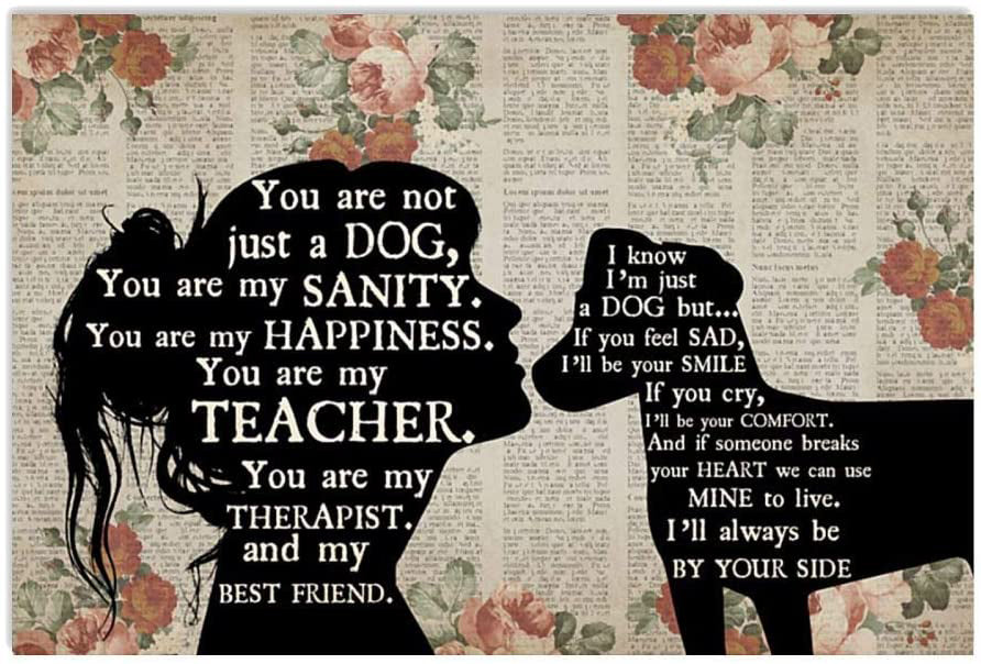 Jack Russell Girl Therapist Best Friend You Are Not Just A Dog Landscape