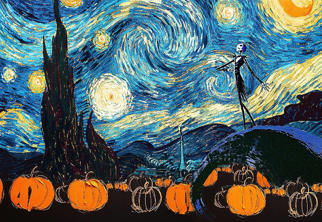 Jack Skellington Starry Night Halloween-MH0208