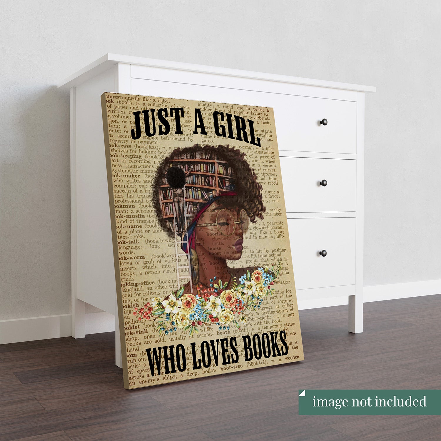 Just A Girl Black Dreadlocks Reading