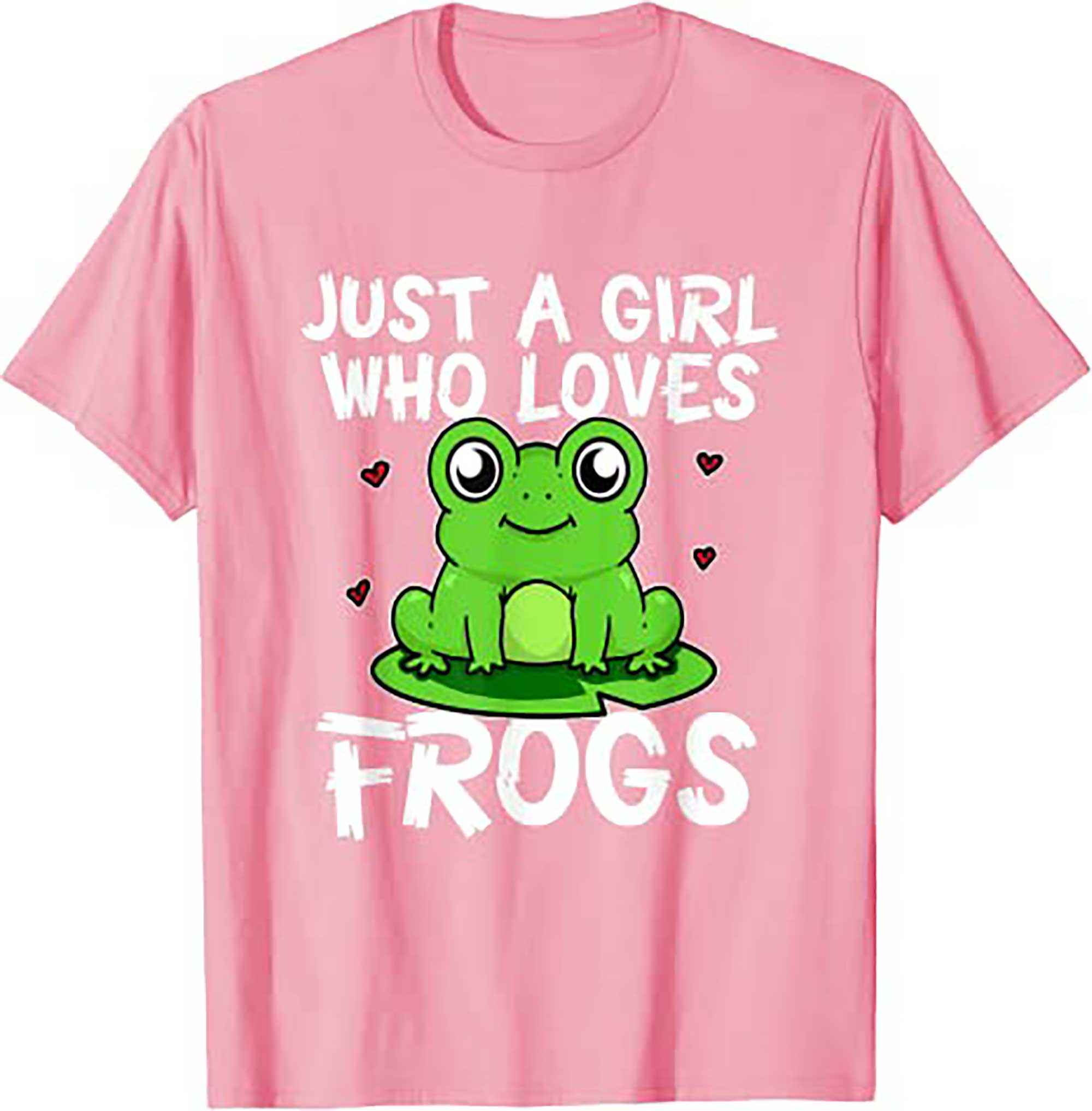 Skitongift Just A Girl Who Loves Frogs Cute Green Frog Costume T Shirt