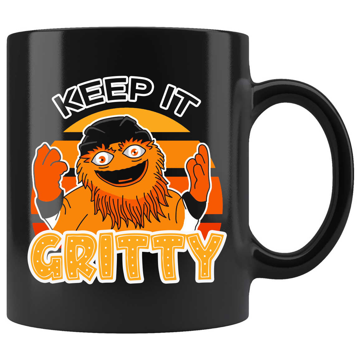 Skitongifts Funny Ceramic Coffee Mug For Birthday, Mother's Day, Father's Day, Christmas KL091221_Keep It Gritty