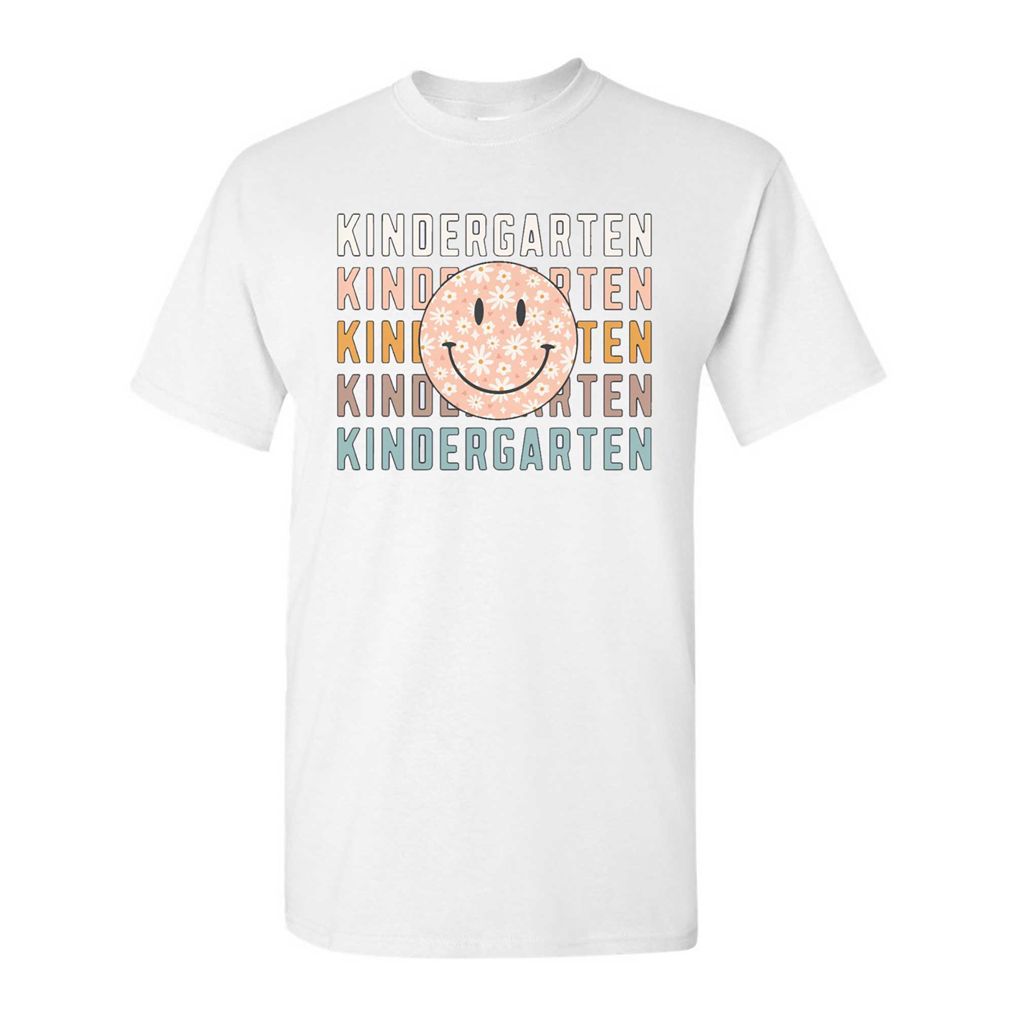 Skitongift Kindergarten Teacher Shirt, Retro Teacher, Kindergarten Grade Team Teachers Shirts, Back to School, Vintage Kindergarten Tee