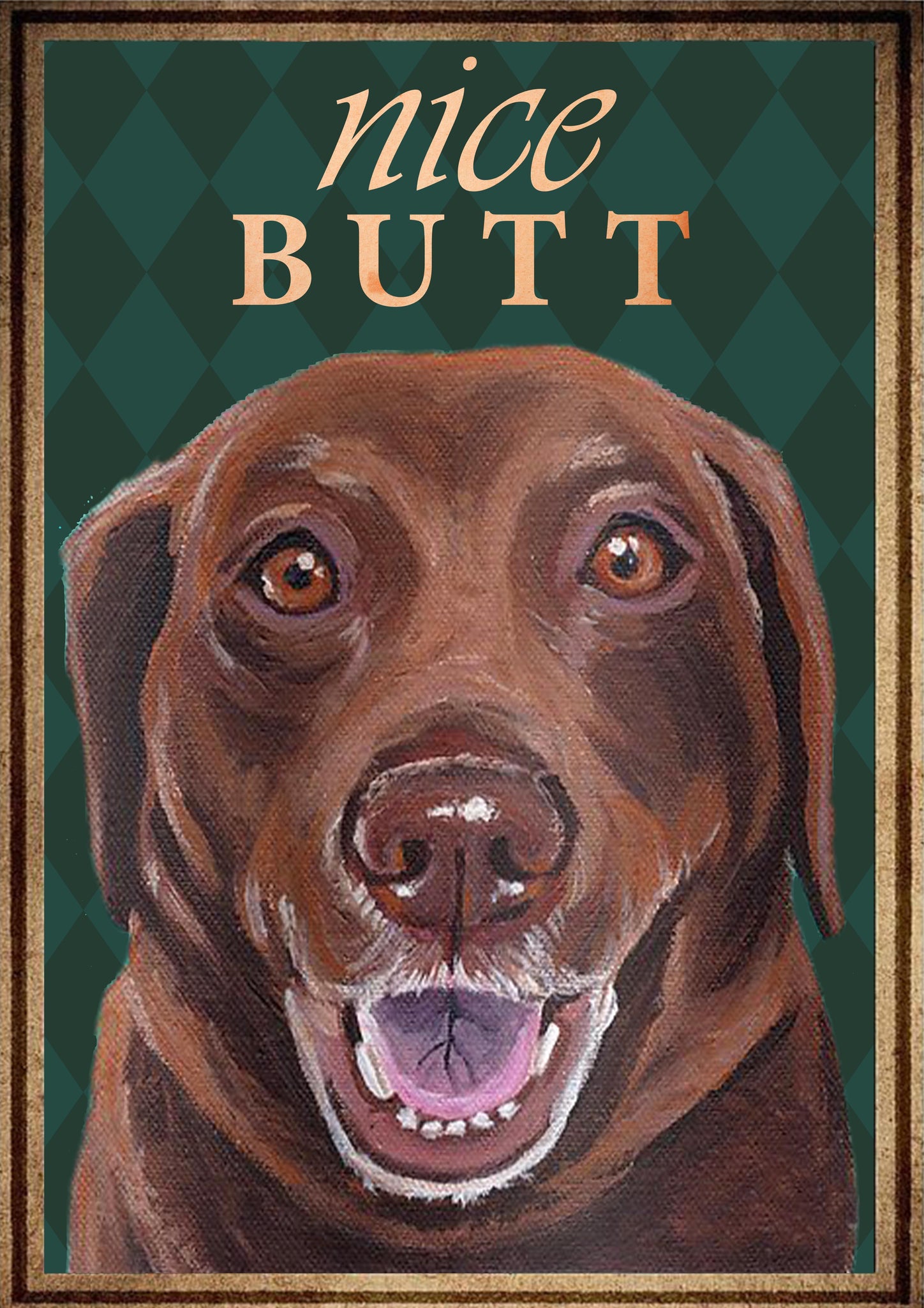 Labrador Nice Butt Vintage-TT0708