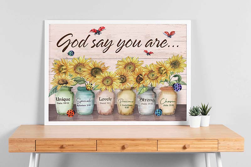 Ladybugs God Says You are-TT0404
