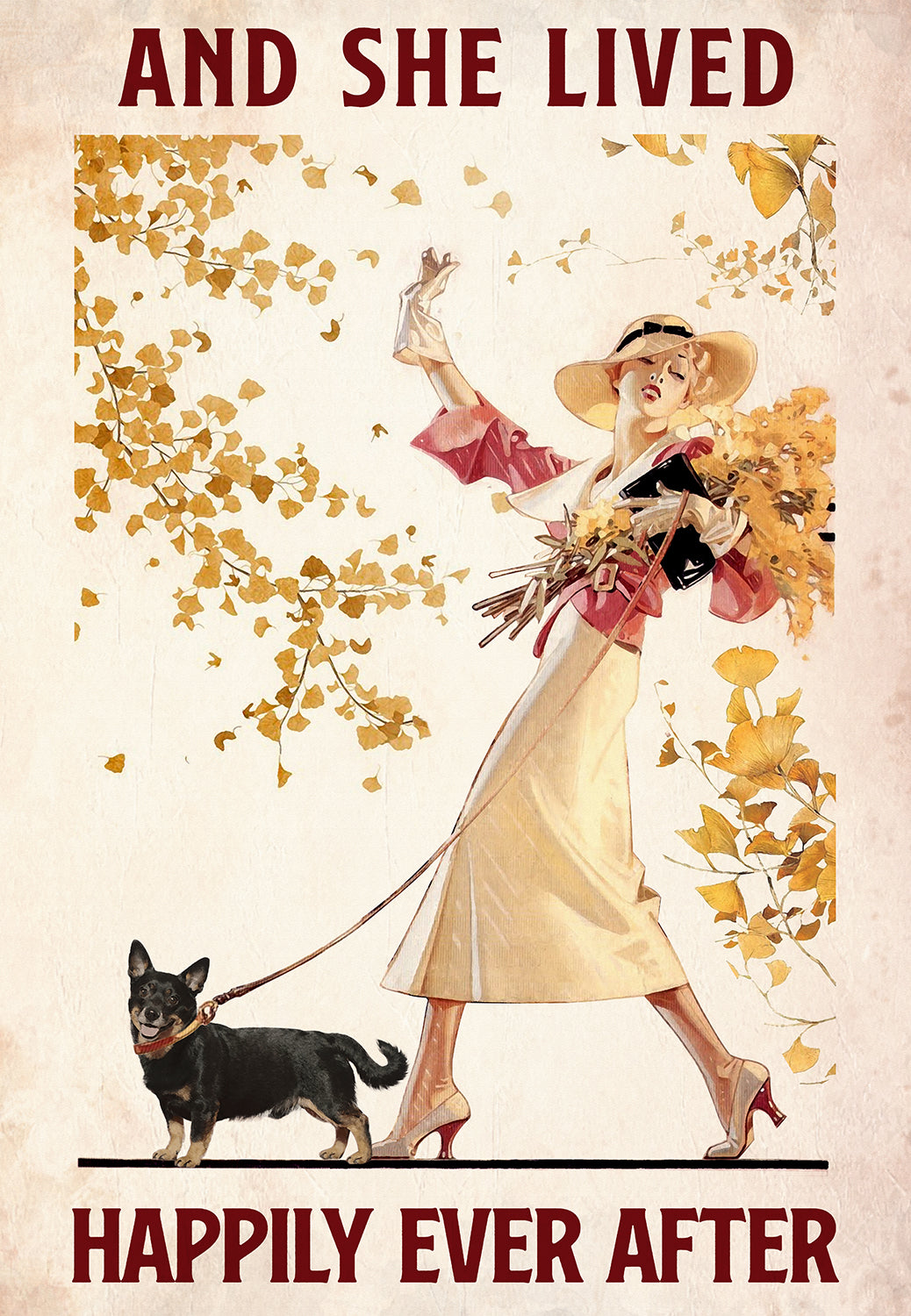 Lancashire Heeler - And She Lived Happily Ever After Dog Lovers-MH1108