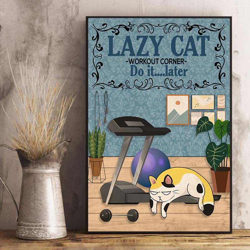 Lazy Cat Workout Do It…Later-VT1205