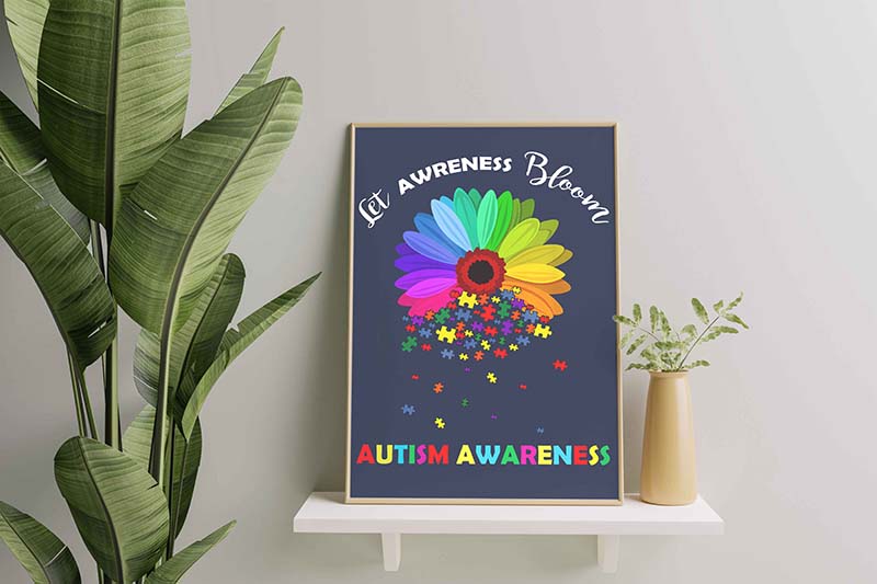 Let Awareness Bloom Autism Awareness-TT2912