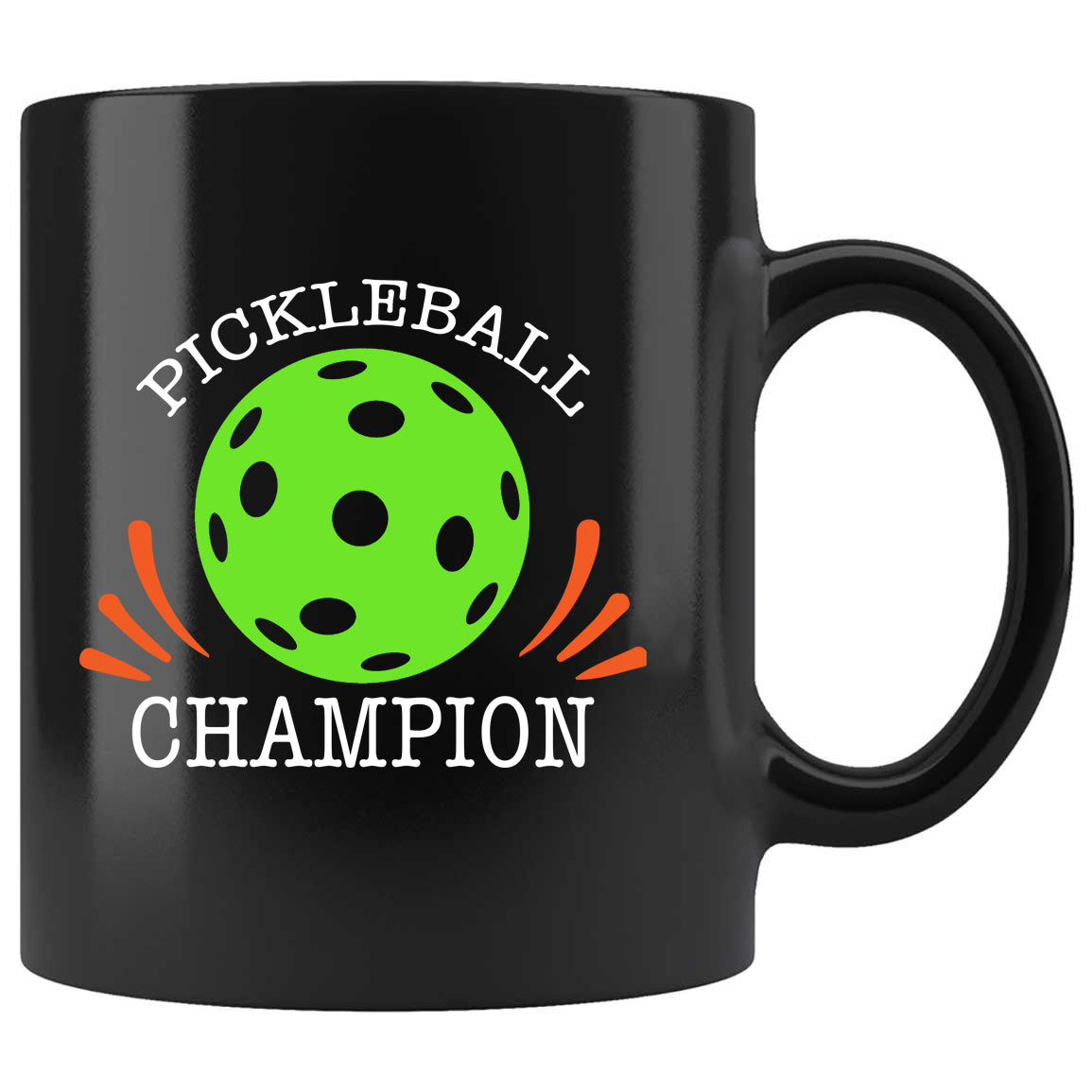Pickleball Champion Skitongifts Funny Ceramic Coffee Mug For Birthday, Mother's Day, Father's Day, Christmas