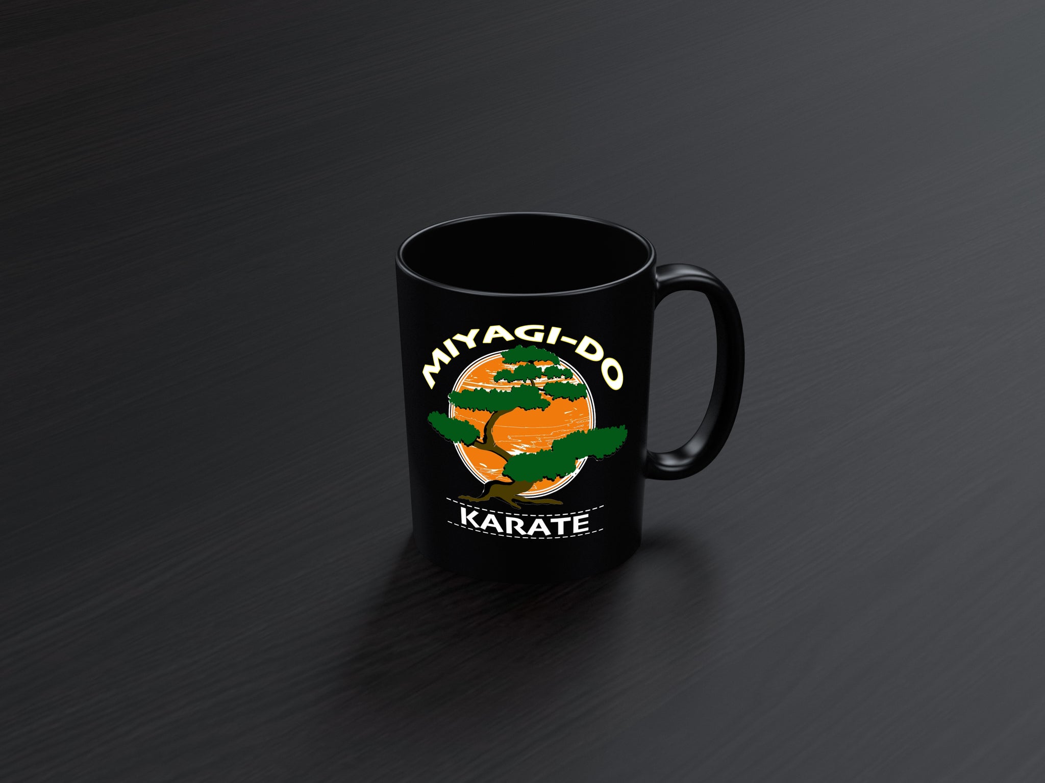 Skitongifts Funny Ceramic Coffee Mug For Birthday, Mother's Day, Father's Day, Christmas Miyagido Karate Kid