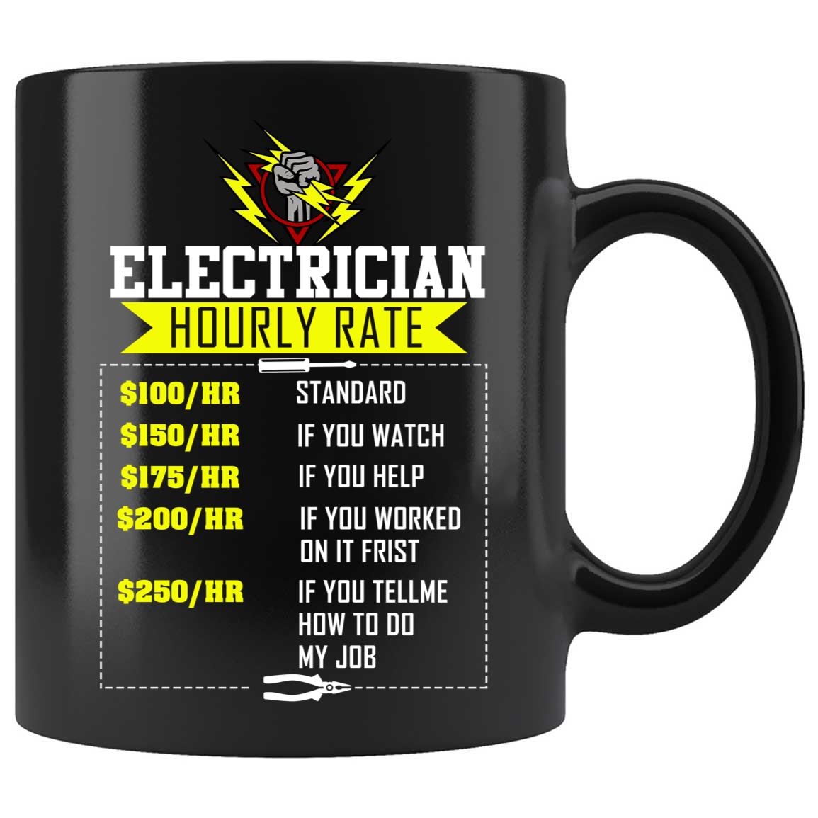 Skitongifts Coffee Mug Funny Ceramic Novelty M101-NH021221-Electrician Src5Idd