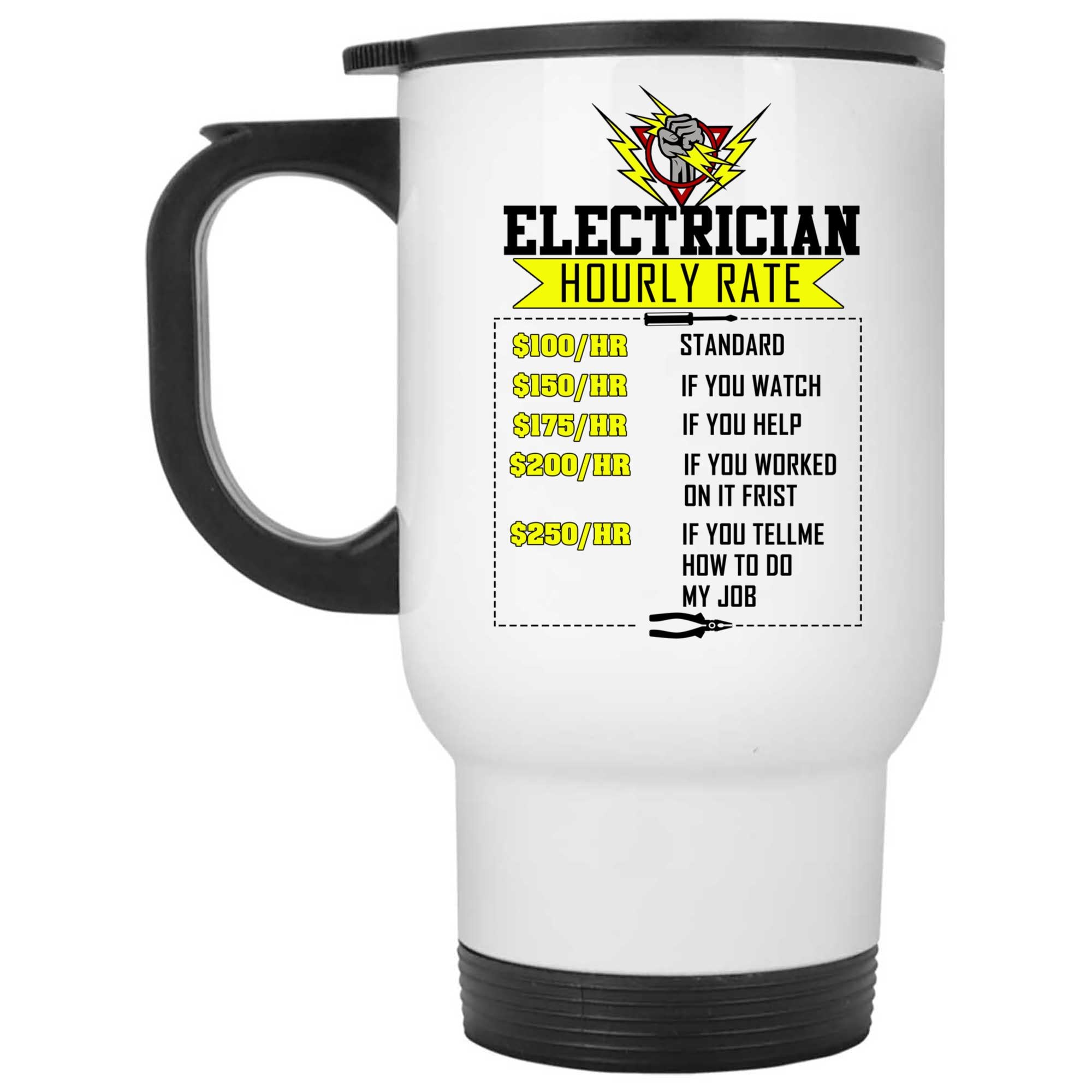 Skitongifts Coffee Mug Funny Ceramic Novelty M101-NH021221-Electrician Src5Idd