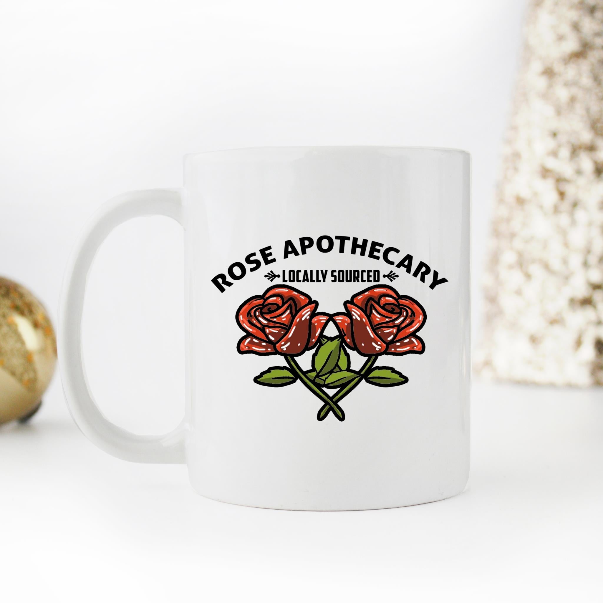 Skitongifts Coffee Mug Funny Ceramic Novelty M116-NH271221-Rose Apothecary Locally Sourced Cpd7Dhs