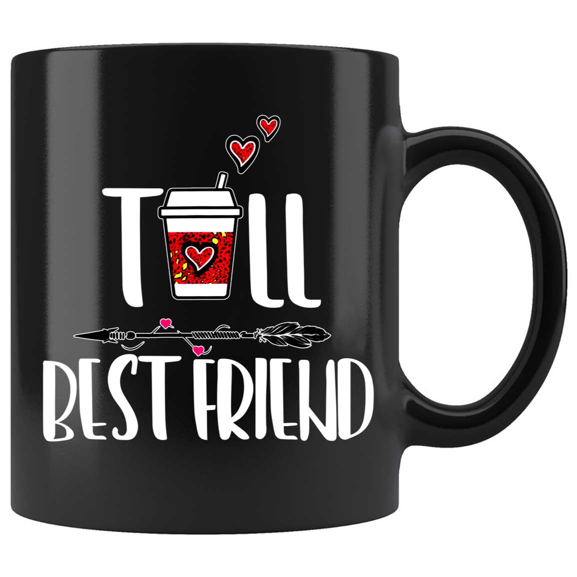 Skitongifts Coffee Mug Funny Ceramic Novelty M117 Tall And Short Best Friend-A Wwq1M7J