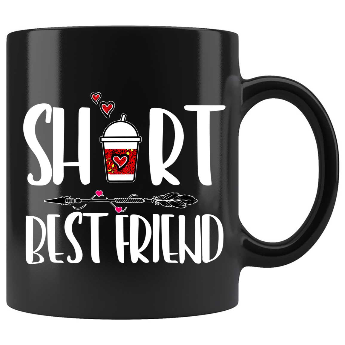 Skitongifts Coffee Mug Funny Ceramic Novelty M117-NH271221-Tall And Short Best Friend-B Zssl4Qy