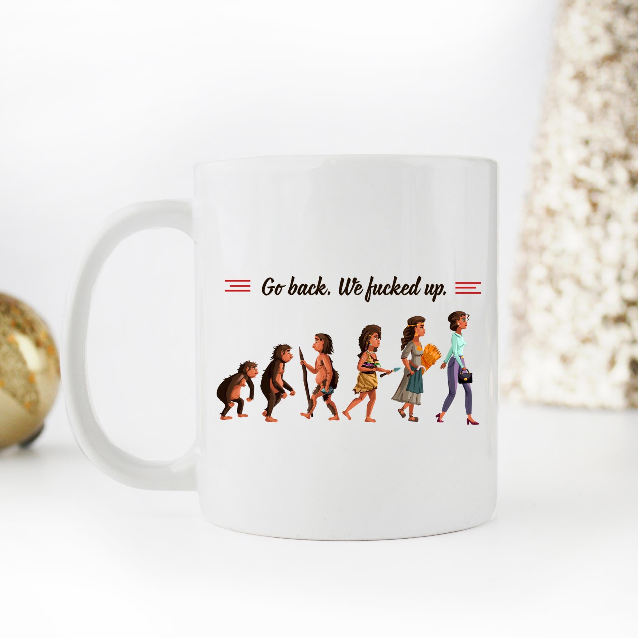 Skitongifts Coffee Mug Funny Ceramic Novelty M14-Pn051221-Not My President 1Dqu3Iy