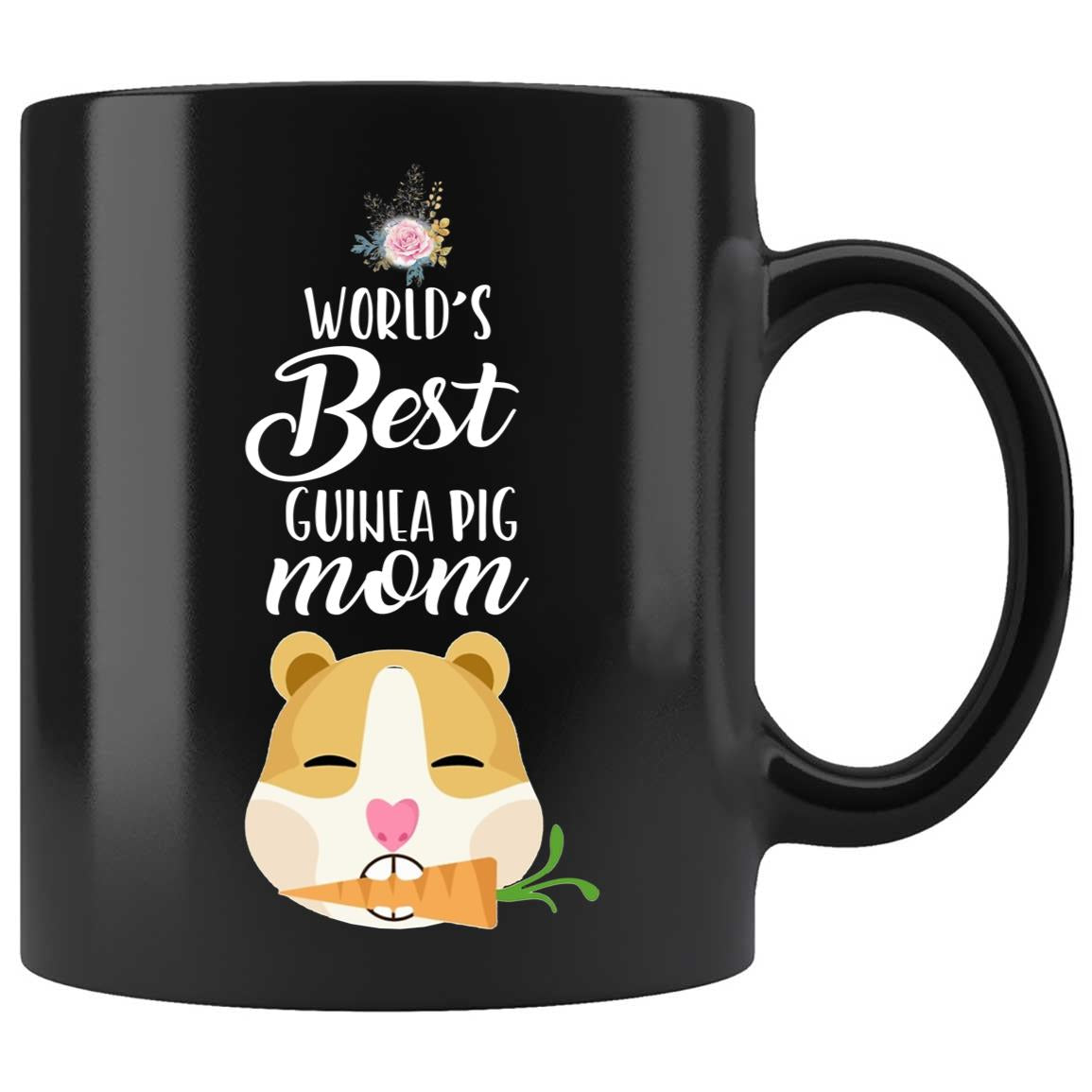 Skitongifts Coffee Mug Funny Ceramic Novelty World's Best Guinea Pig Mom Hsouycy