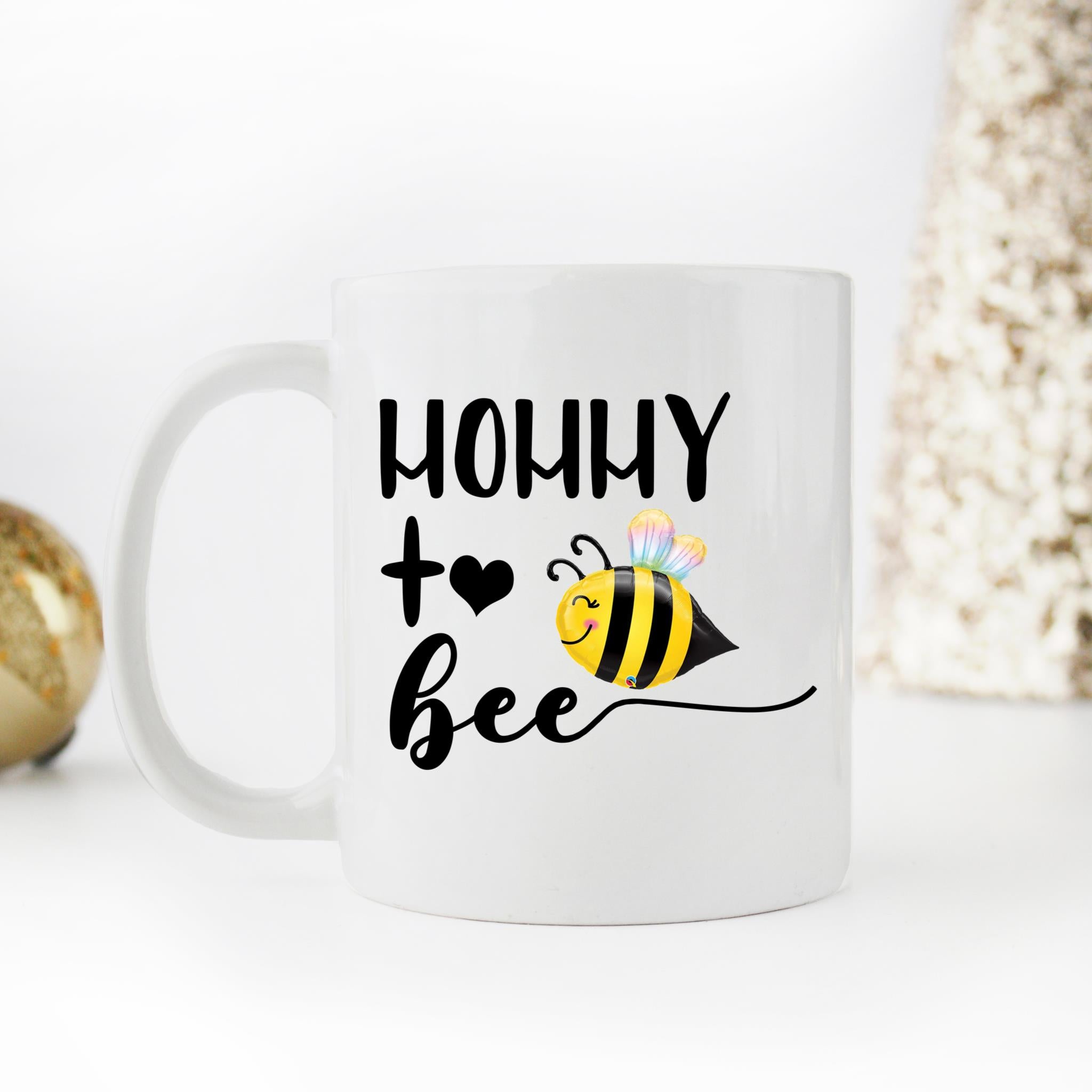 Skitongifts Coffee Mug Funny Ceramic Novelty Mommy To Bee Namhvqm