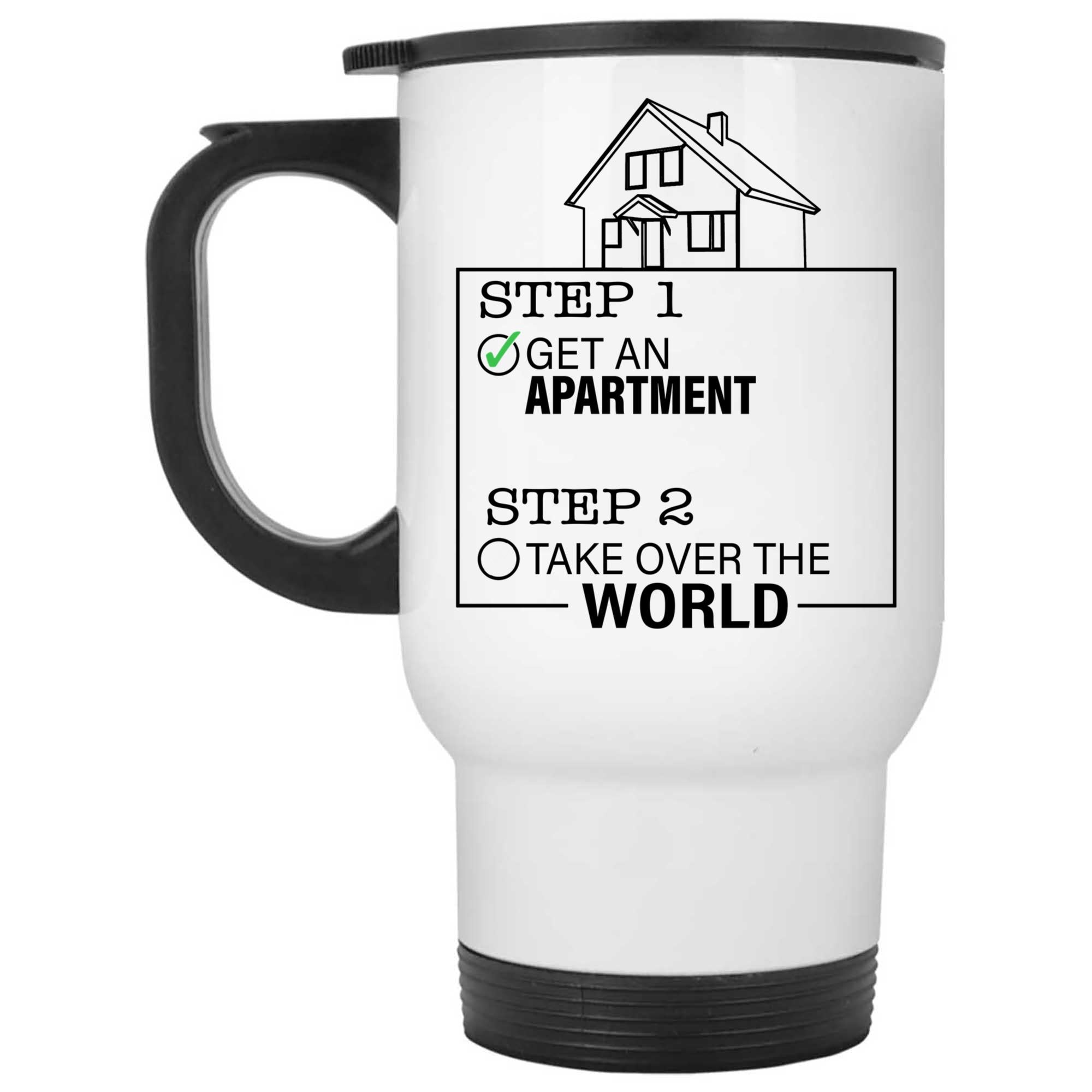 Skitongifts Coffee Mug Funny Ceramic Novelty M162 First Apartment Rlanwa6