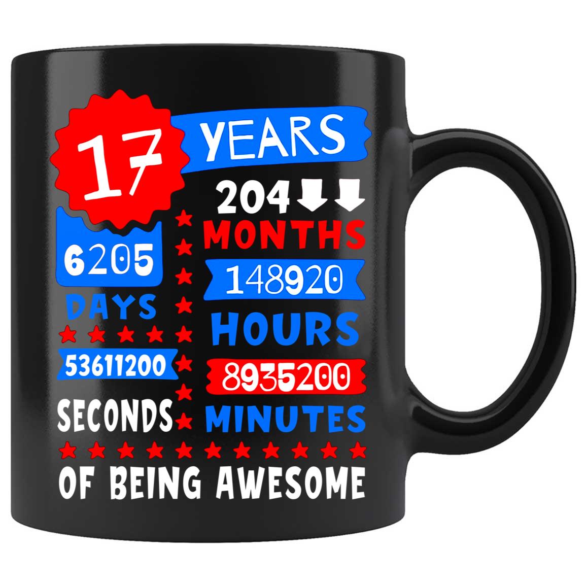 Skitongifts Coffee Mug Funny Ceramic Novelty M163 17Th Birthday S1Gmzto