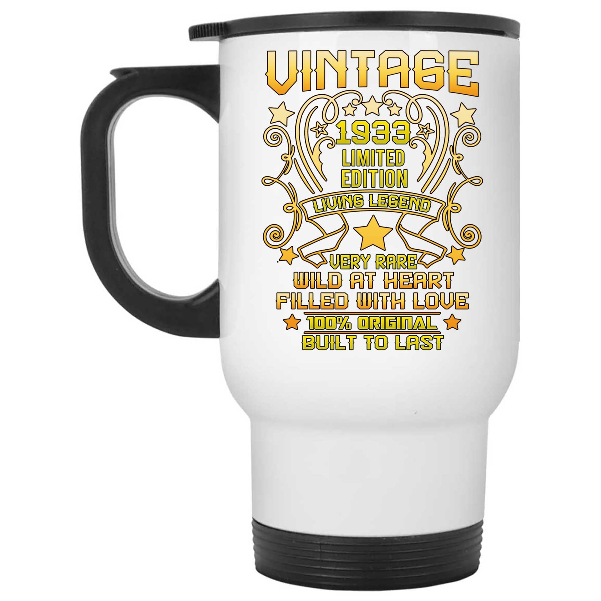 Skitongifts Coffee Mug Funny Ceramic Novelty M180 Vintage 1933 Best Years Old Birthday Nora1Yk
