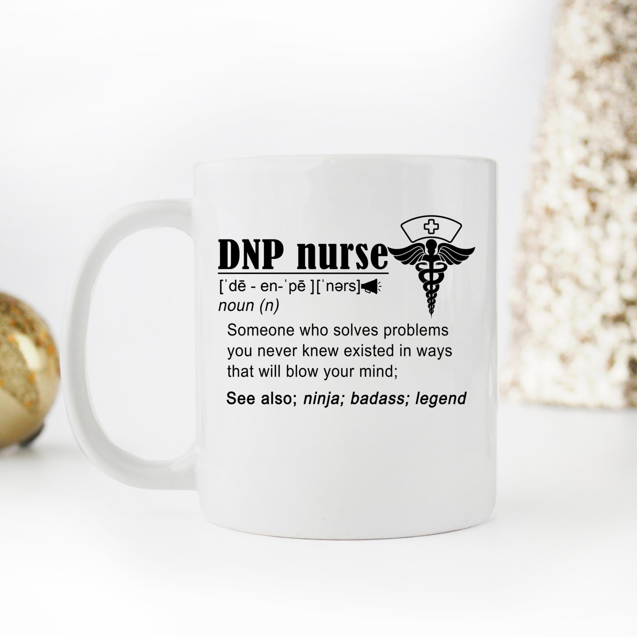 Skitongifts Coffee Mug Funny Ceramic Novelty M183 Dnp Nurse Wfxc0Bk