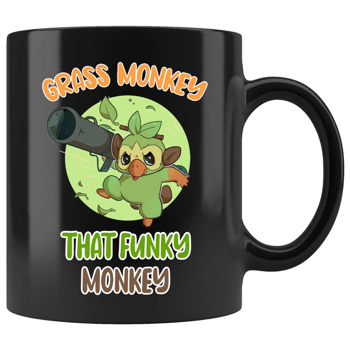 Skitongifts Coffee Mug Funny Ceramic Novelty M22-KL251221-Grass Monkey, That Funky Monkey Pqpearq