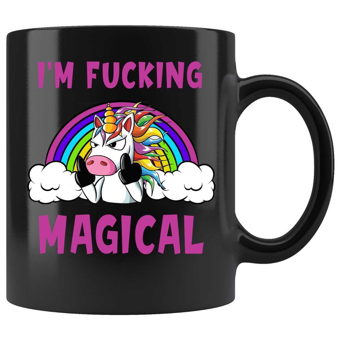 Skitongifts Funny Ceramic Coffee Mug Novelty M33-Nh231221-I'm Fucking Magical Rh0Yetz