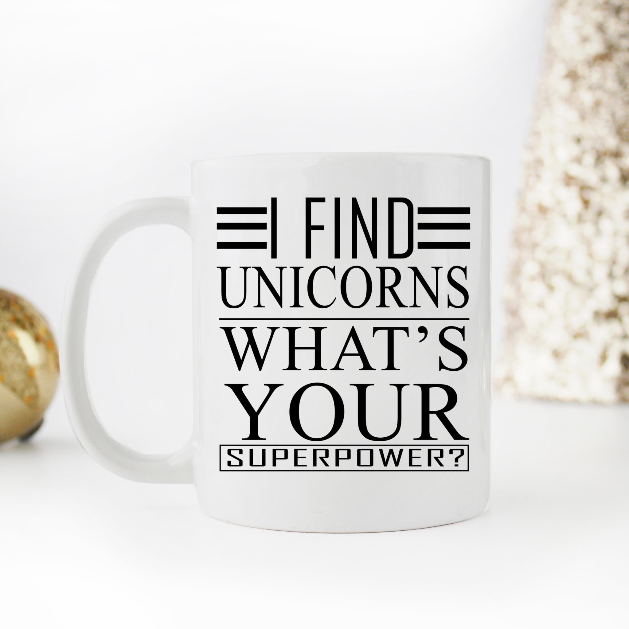 Skitongifts Coffee Mug Funny Ceramic Novelty M52-NH131221-Technical Sourcer Recruiter I Find Unicorns N34Kru6